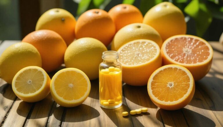 Citrus fruits and vitamins |